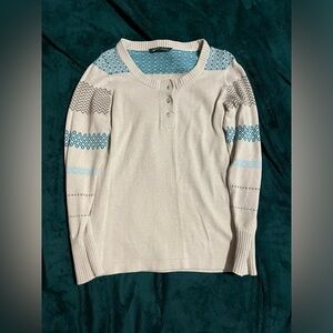 Woolrich fair isle long sleeve shirt